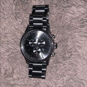 Black Nixon Men’s Watch